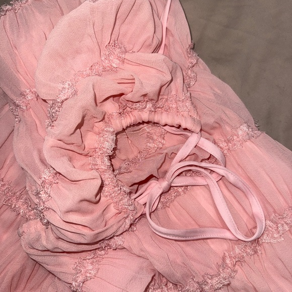 Peppermayo Blush Pink Ruffle Dress - Picture 8 of 8
